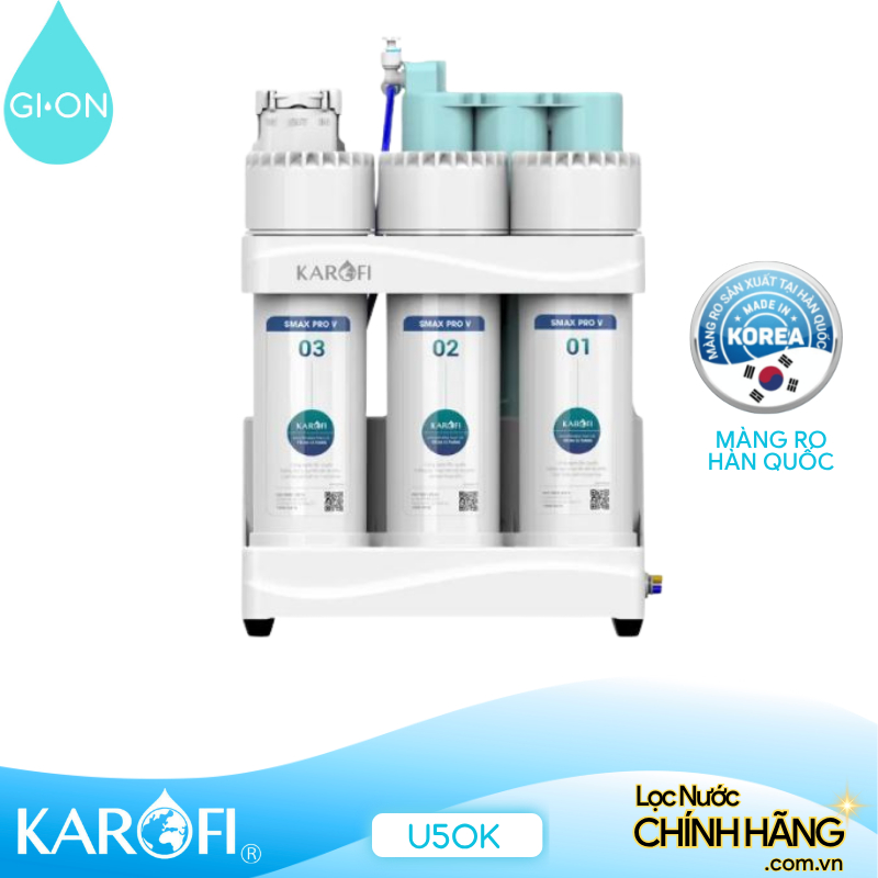 Máy lọc nước RO Karofi KAQ-U50K