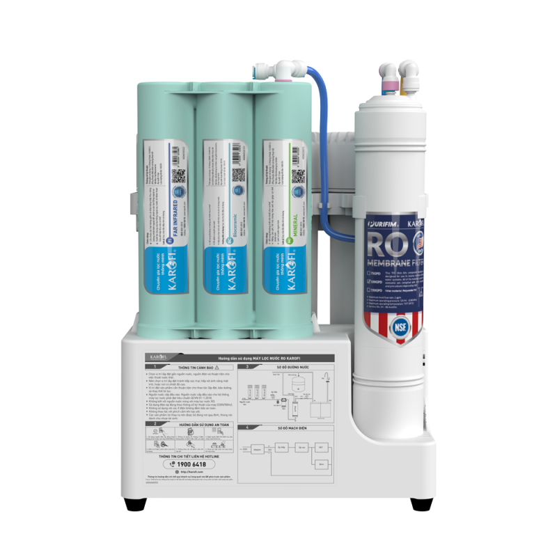 Máy lọc nước để gầm Karofi KAQ-U05 Pro