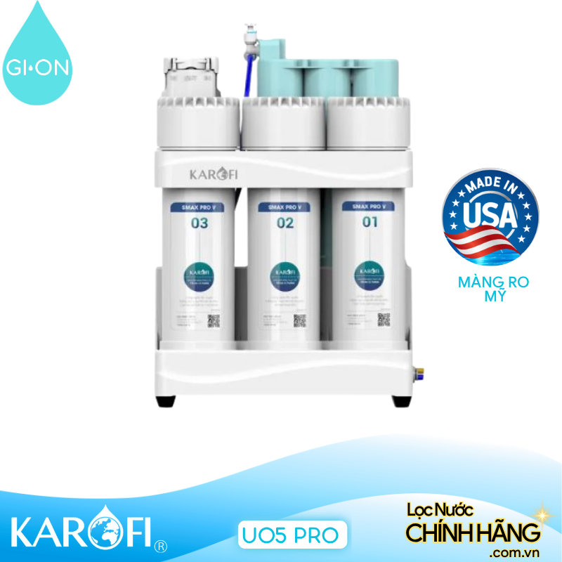 Máy lọc nước để gầm Karofi KAQ-U05 Pro