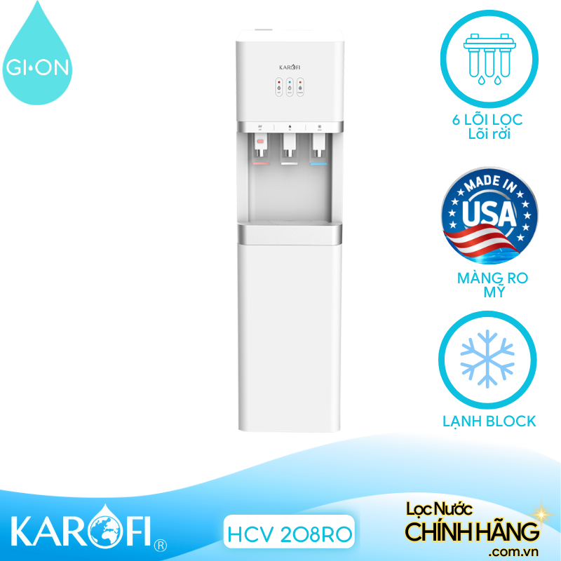 Máy nóng lạnh Karofi HCV208RO