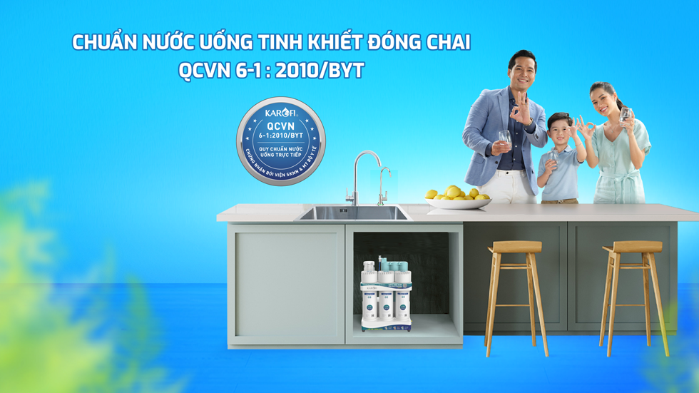Karofi chuẩn nước uống trực tiếp bộ Y Tế