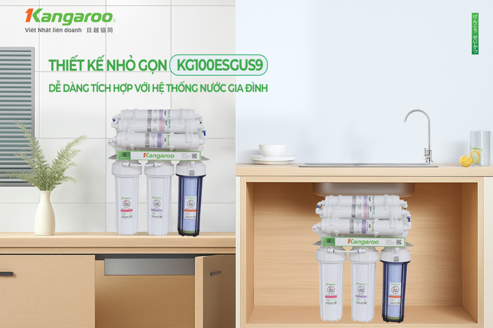 Máy lọc nước Kangaroo Hydrogen KG100ESGUS9