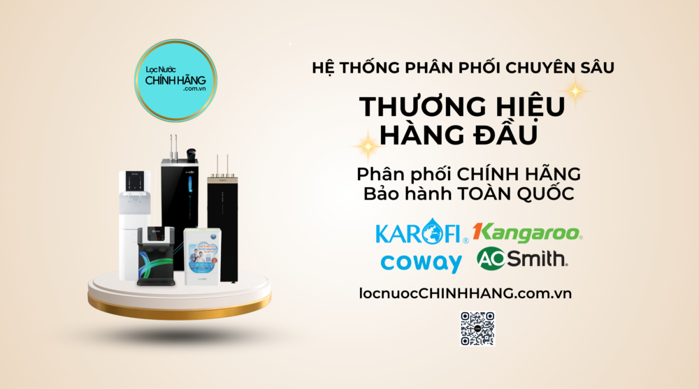 Máy lọc nước chính hãng tại Ecopark và Oceanpark