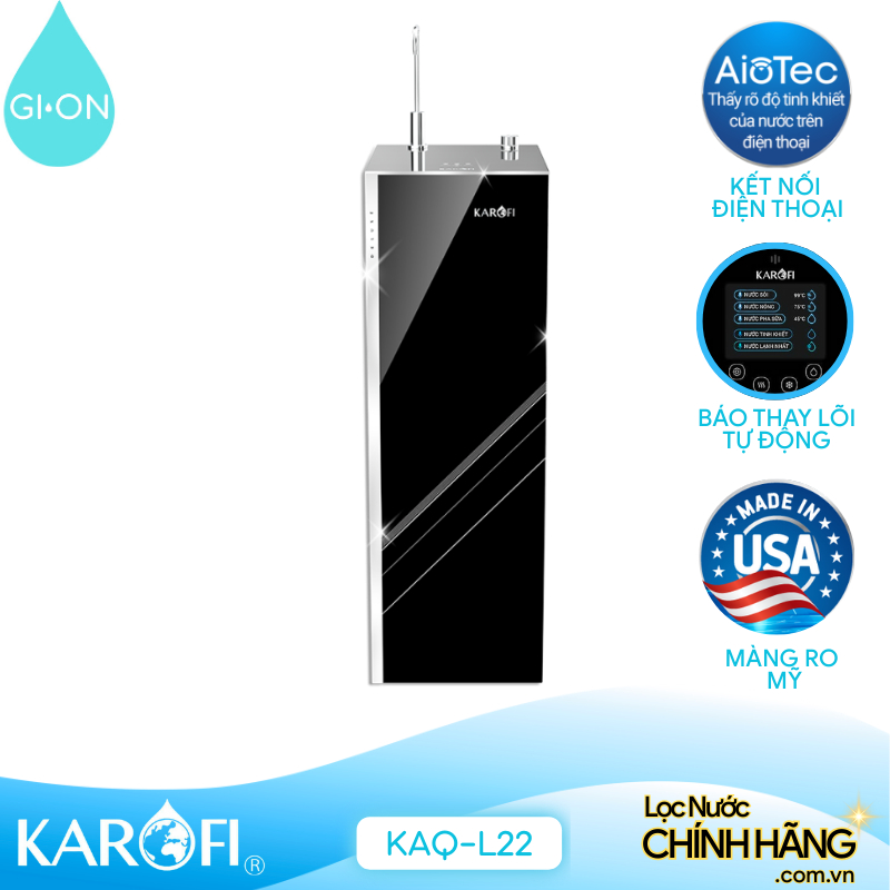 Máy lọc nước KAROFI KAQ-L22