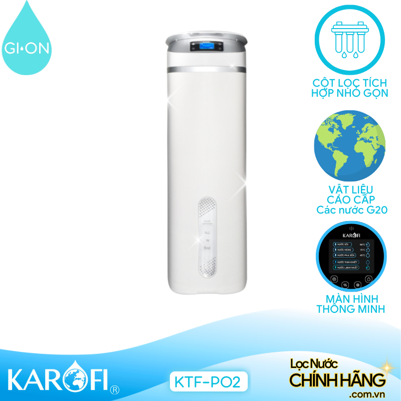 Lọc tổng Karofi KTF-P02 cao cấp