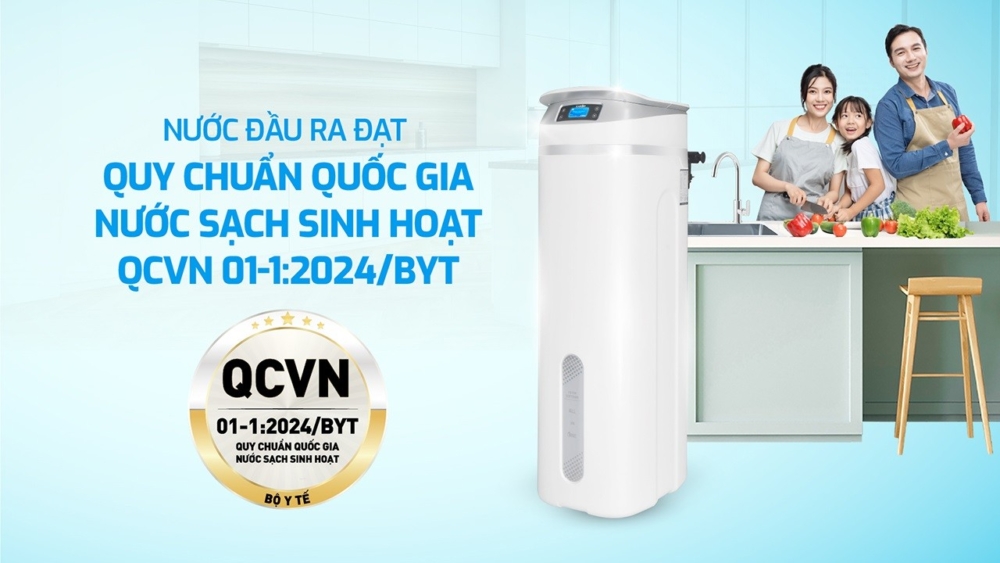 Lọc tổng Karofi KTF-P02 chuẩn nước sinh hoạt của Bộ Y Tế