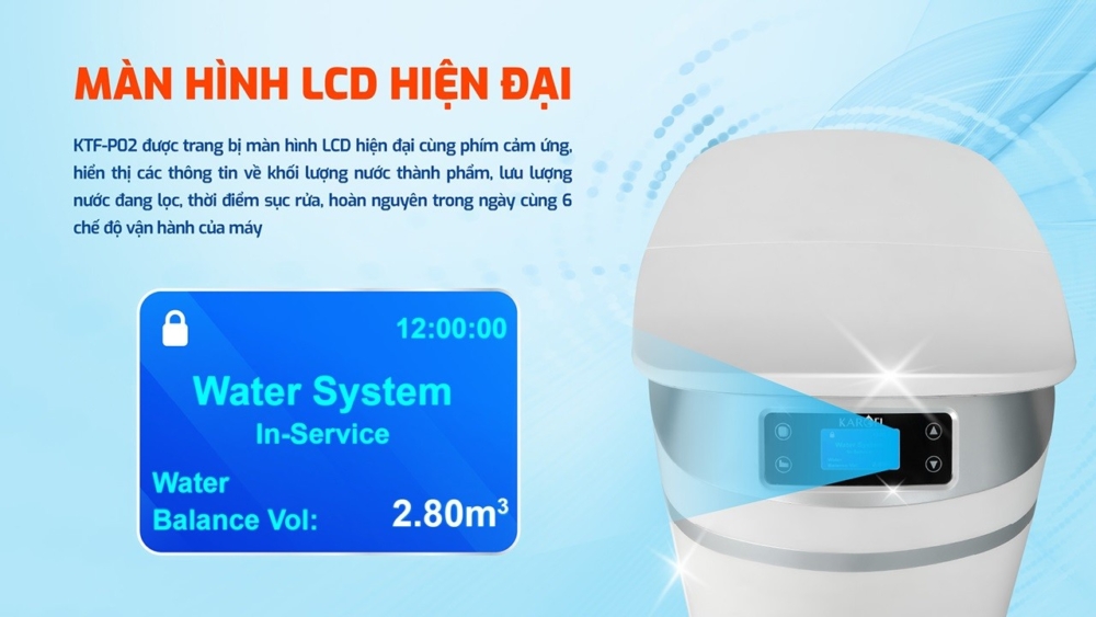 Lọc tổng Karofi KTF-P02 màn hình thông minh