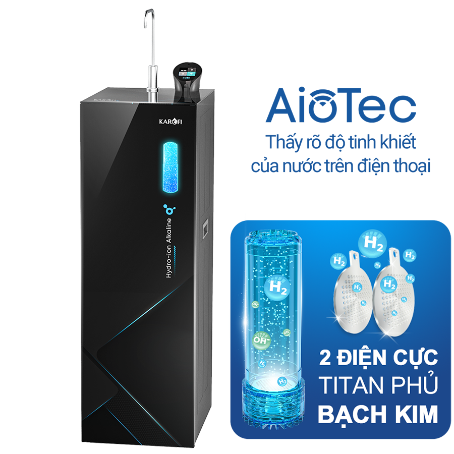 Máy lọc nước Hydro-ion kiềm Karofi KAE-S68