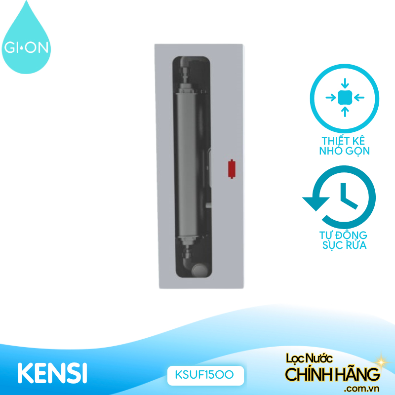 Máy lọc nước cho chung cư công suất 1500L/h – KSUF1500