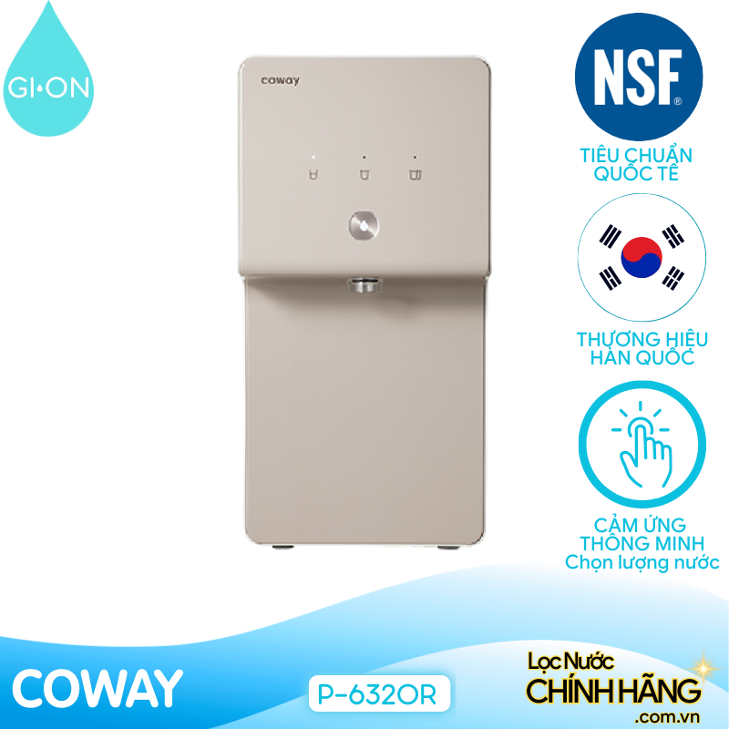 Máy lọc nước Coway Cinnamon P-6320R
