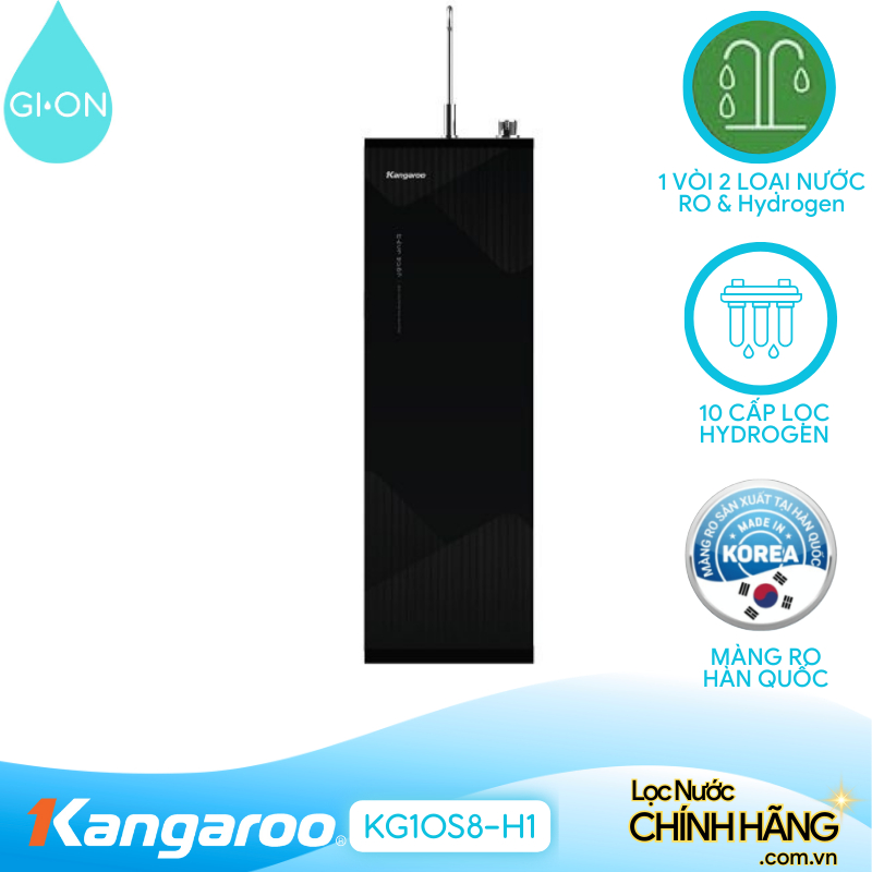 Máy lọc nước Kangaroo Hydrogen Infinity KG10S8-H1