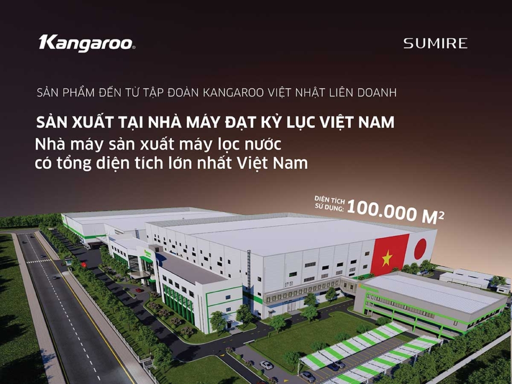 Nhà máy lọc nước Kangaroo hàng đầu Việt Nam 