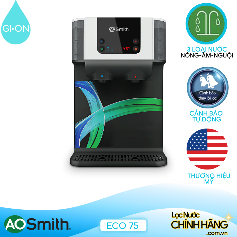 Máy Lọc Nước Để Bàn AO Smith ROSS™ ECO-AOC75PUR