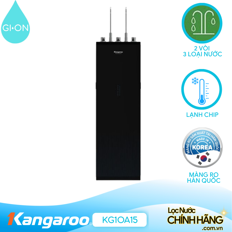 Máy lọc nước nóng lạnh Kangaroo Hydrogen Infinity KG10A15