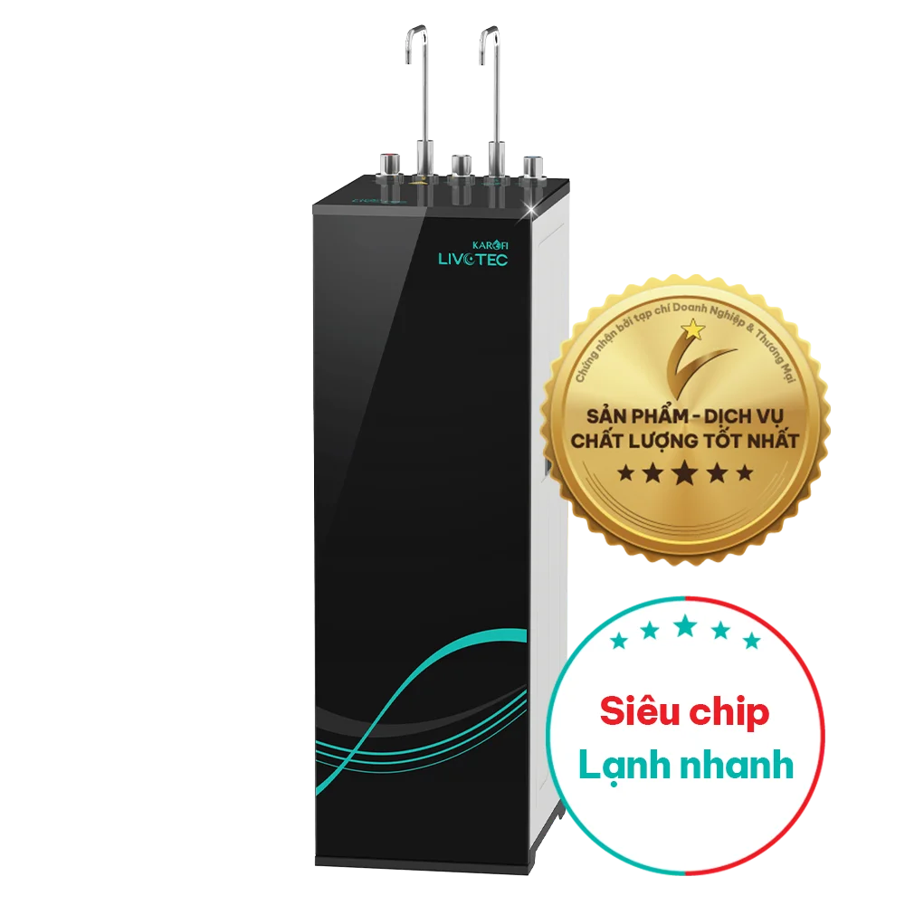 Máy lọc nước nóng lạnh Karofi Livotec 612
