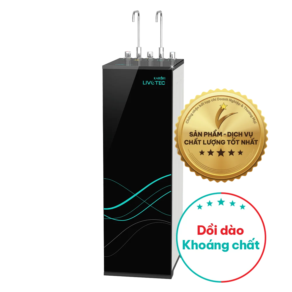Máy lọc nước nóng lạnh Karofi Livotec 628