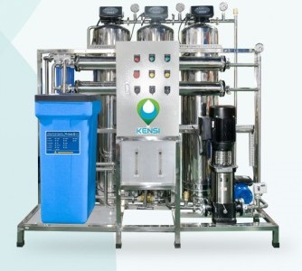 Máy Lọc Nước RO Công Nghiệp 500 Lít/Giờ Cột Inox Kensi