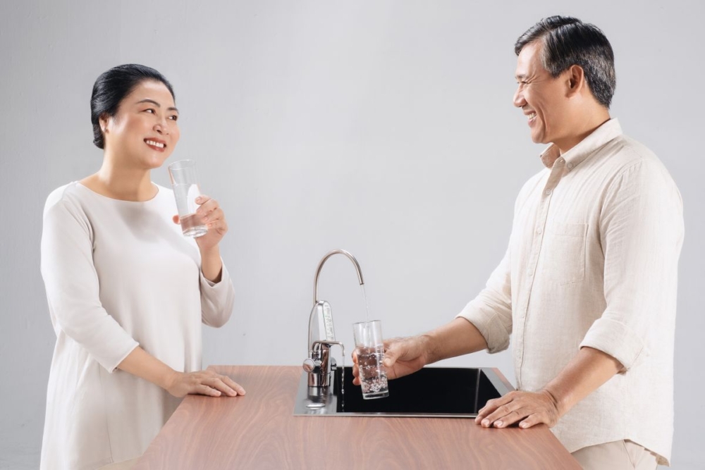 Lọc nước Times City- Nước ướng trực tiếp
