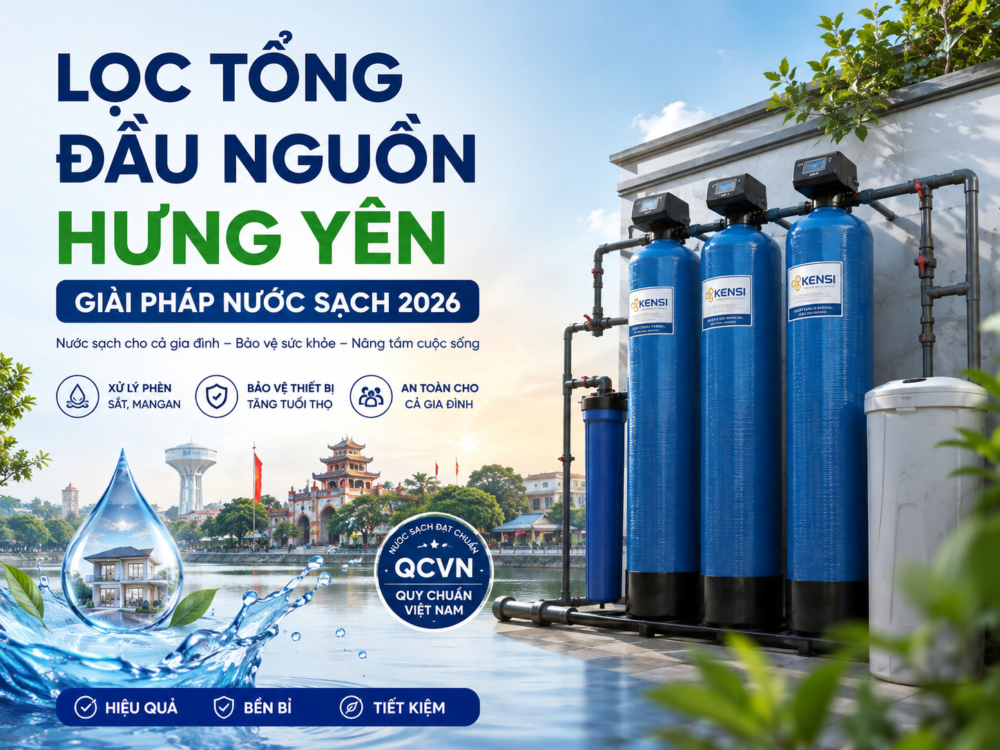 Lọc Tổng Đầu Nguồn Hưng Yên: Giải Pháp Nước Sạch 2026