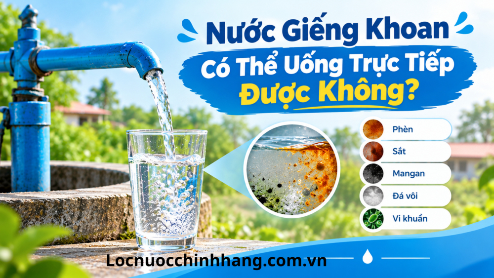 Nước Giếng Khoan Có Uống Được Không? Cách Nhận Biết Và Xử Lý Đúng Chuẩn 2026
