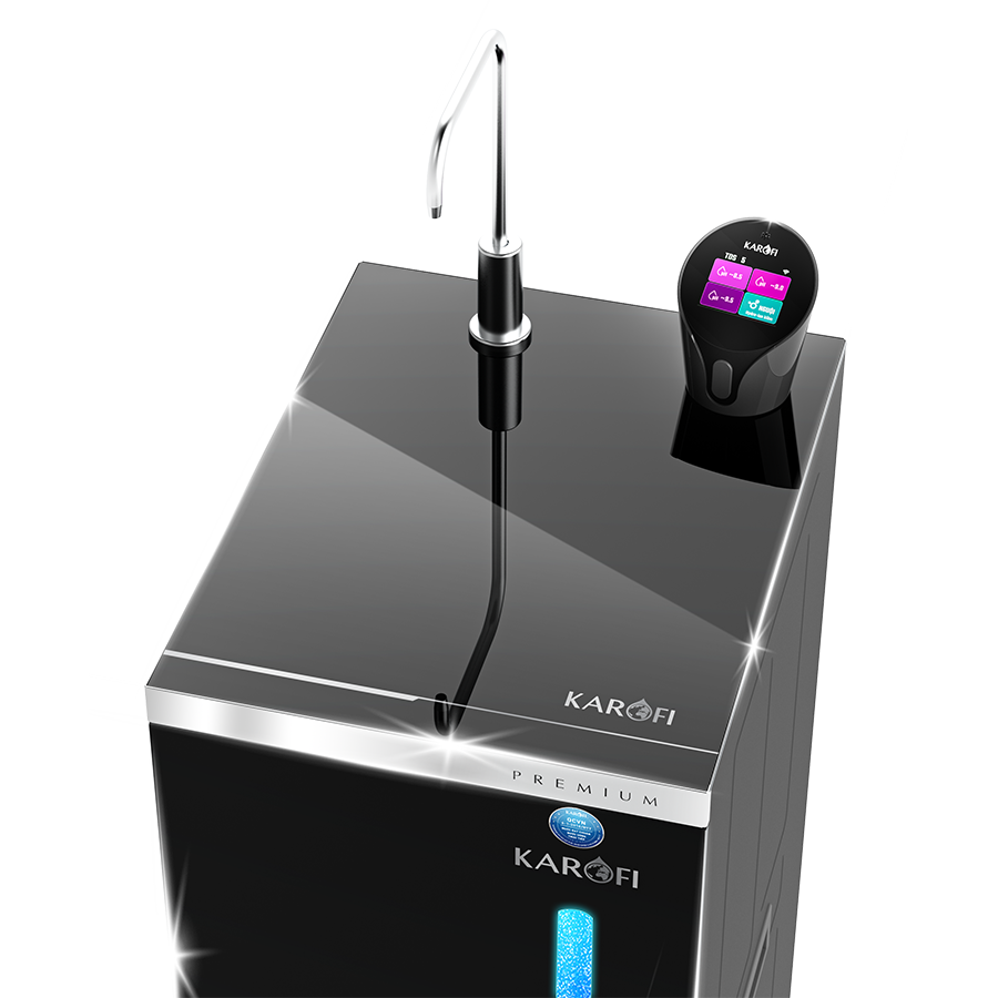 Karofi KAE-S68 PRO: Máy lọc nước Hydro-ion kiềm 12+1 lõi